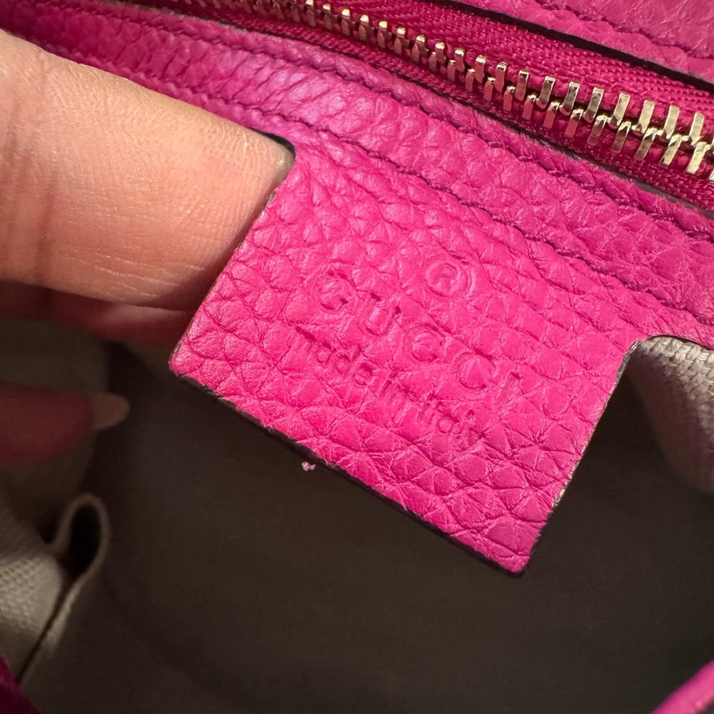 GUCCI SOHO GG chain shoulder hobo bag - Picture 8 of 9